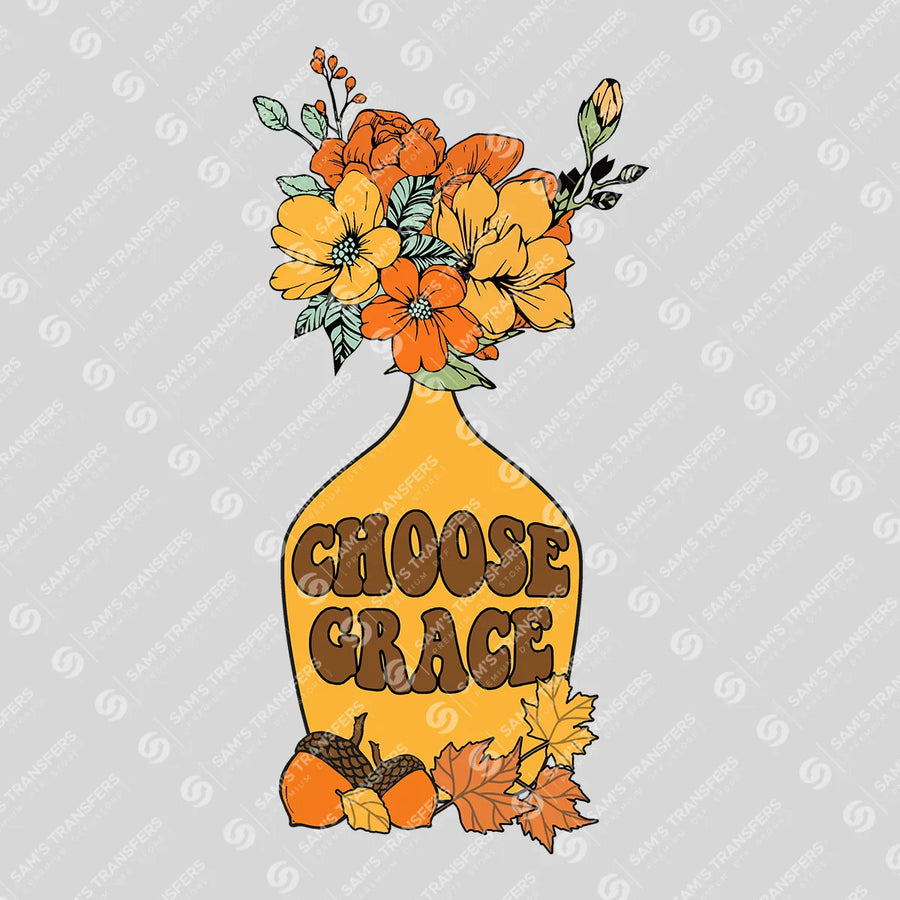 Choose Grace Ready-to-Press DTF Transfer | SAT07455