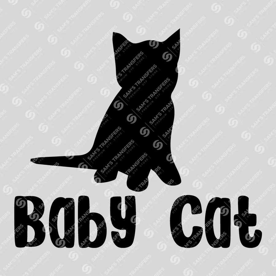 Baby Cat Ready-to-Press DTF Transfer | SAT07463