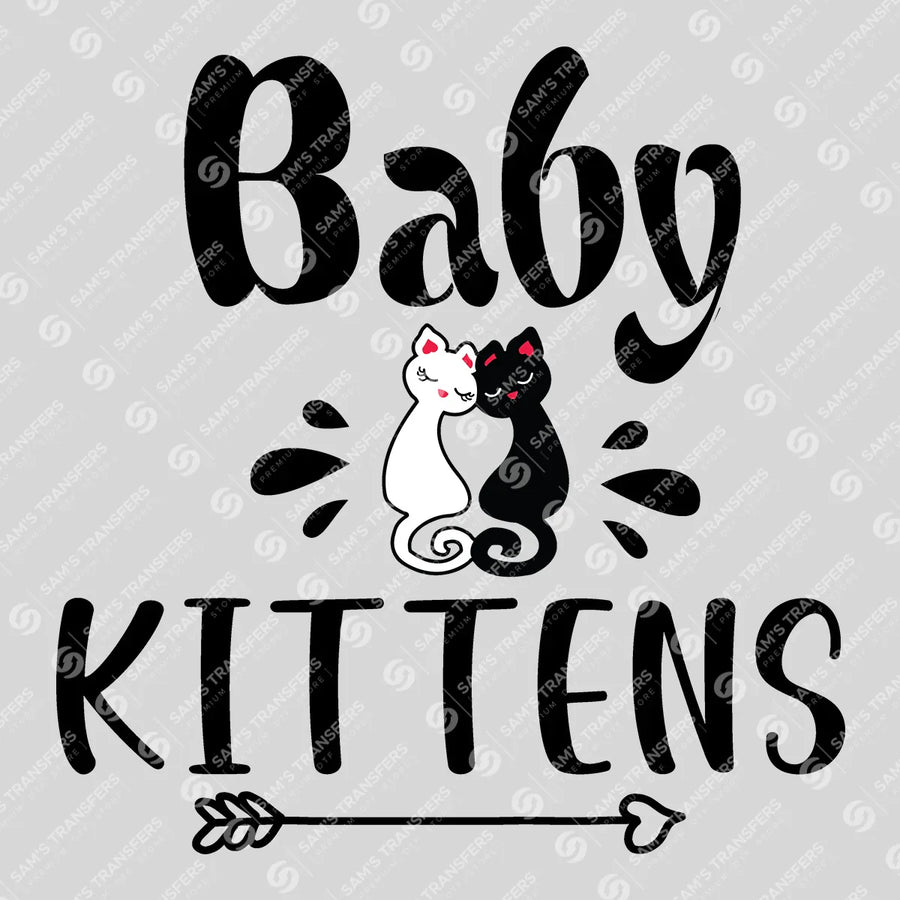 Baby Kittens Ready-to-Press DTF Transfer | SAT07466
