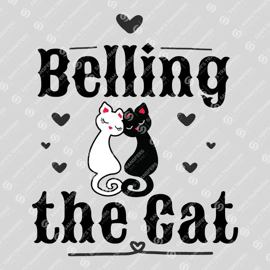 Belling the Cat Ready-to-Press DTF Transfer | SAT07480