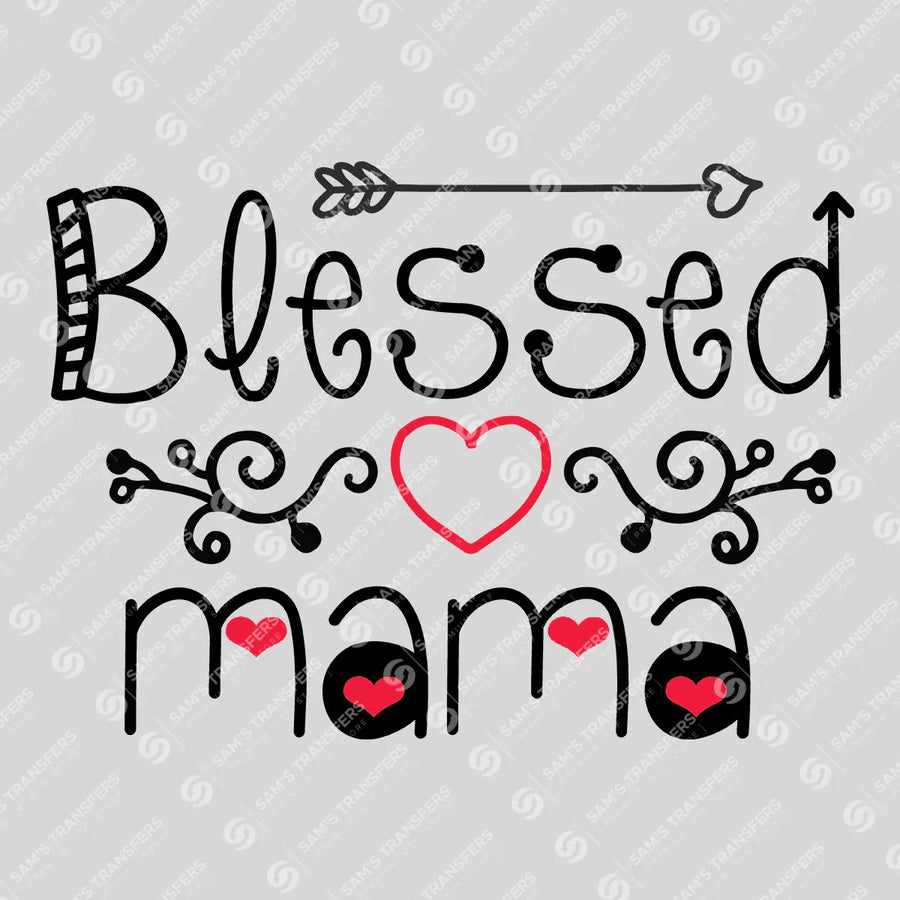 Blessed Mama Ready-to-Press DTF Transfer | SAT07482