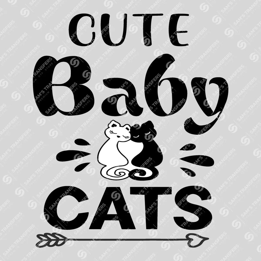 Cute Baby Cats Ready-to-Press DTF Transfer | SAT07491