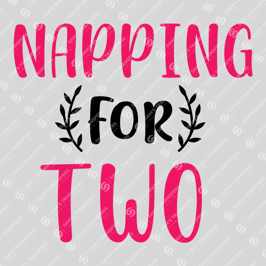 Napping for Two Ready-to-Press DTF Transfer | SAT07544
