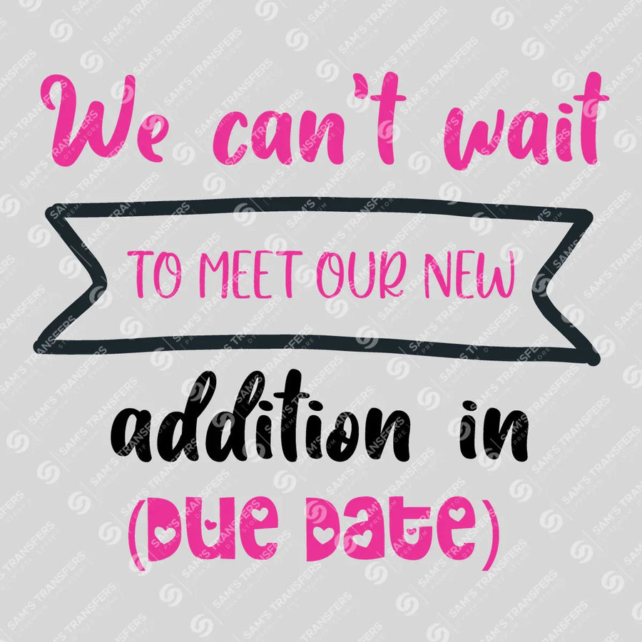 We Can't Wait to Meet Our New Addition Ready-to-Press DTF Transfer | SAT07587