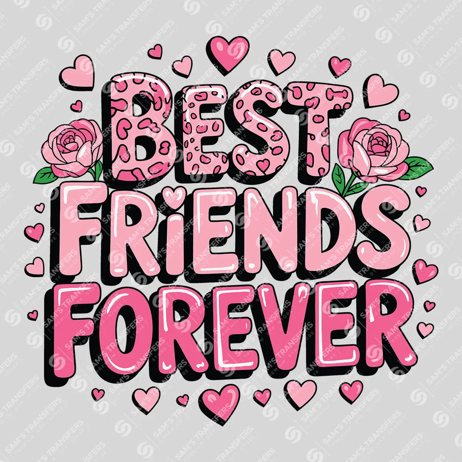 Best Friends Forever Ready-to-Press DTF Transfer | SAT07595