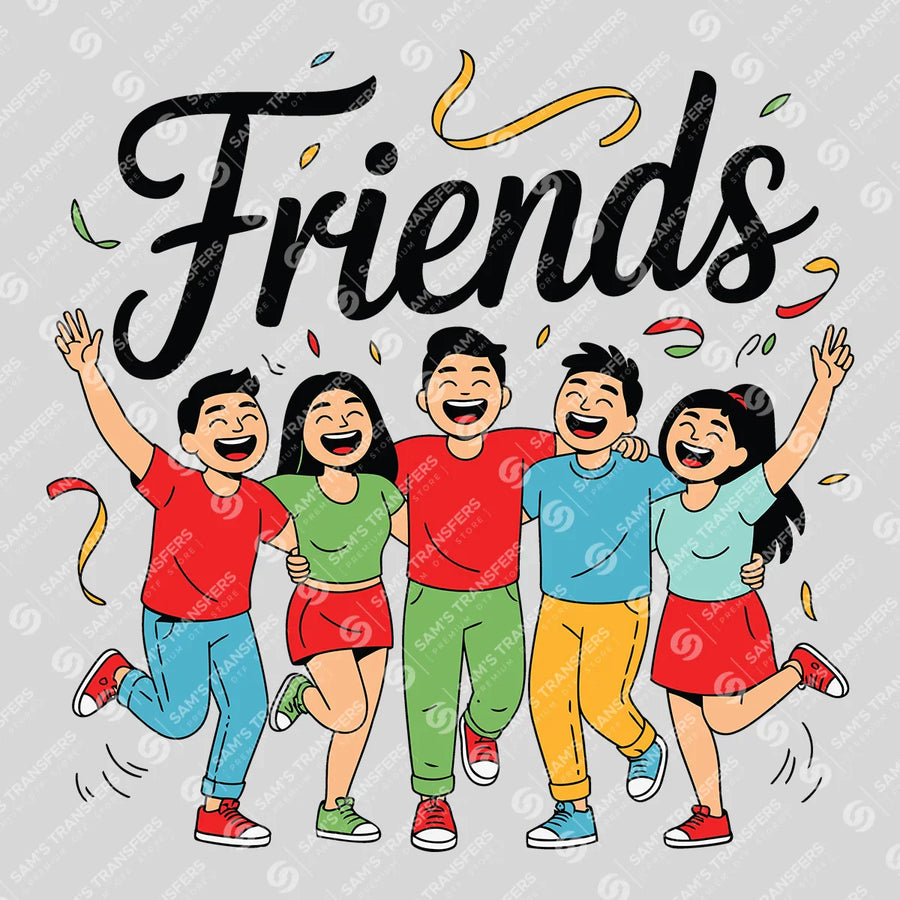 Friends Ready-to-Press DTF Transfer | SAT07603