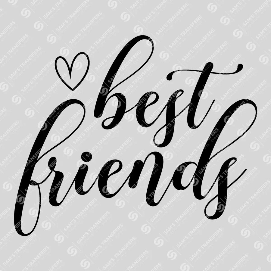 Best Friends Ready-to-Press DTF Transfer | SAT07621