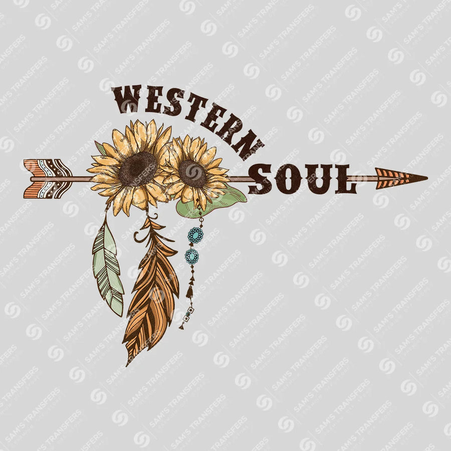 Western Soul Ready-to-Press DTF Transfer | SAT07934