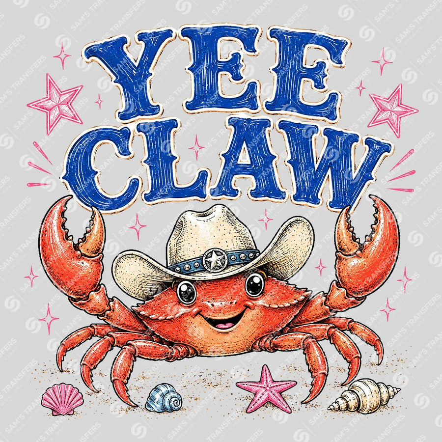 Yee Claw Ready-to-Press DTF Transfer | SAT08016