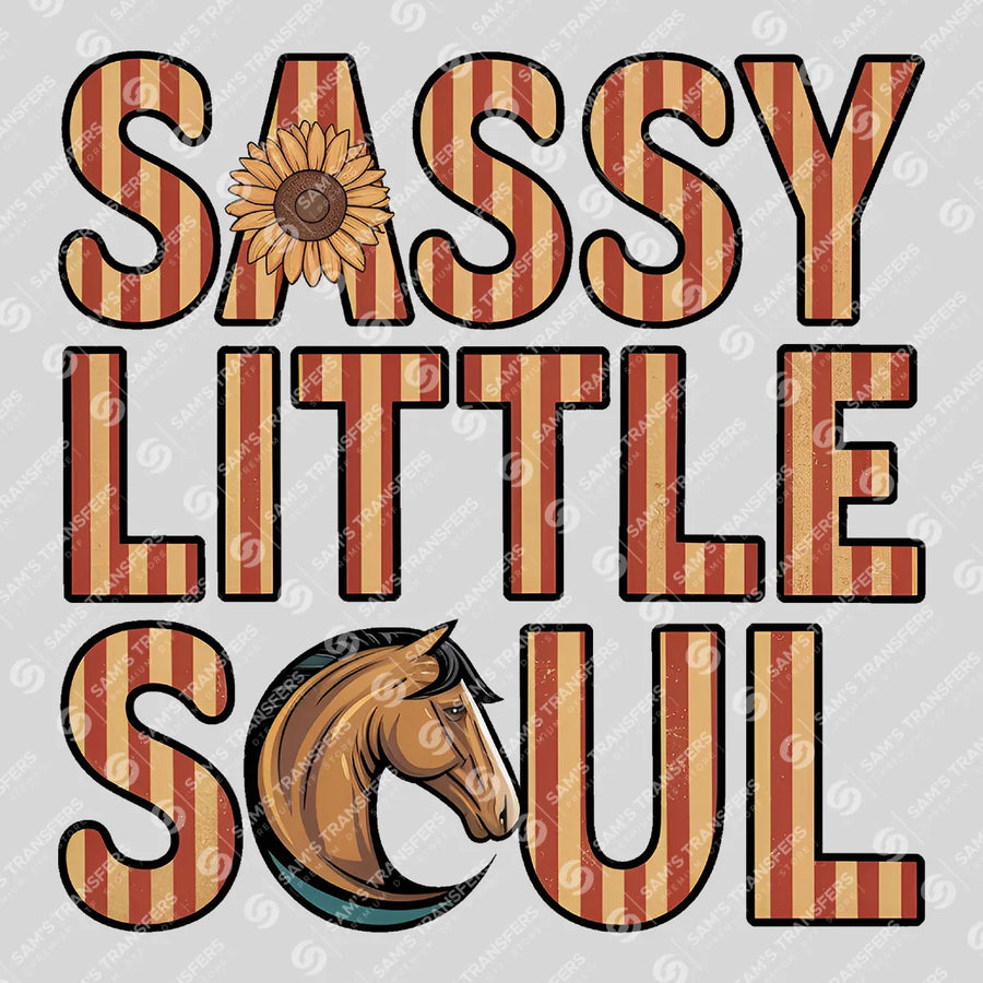 Sassy Little Soul Ready-to-Press DTF Transfer | SAT08432