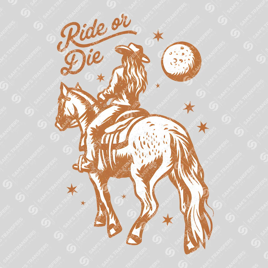 Ride or Die Ready-to-Press DTF Transfer | SAT08596