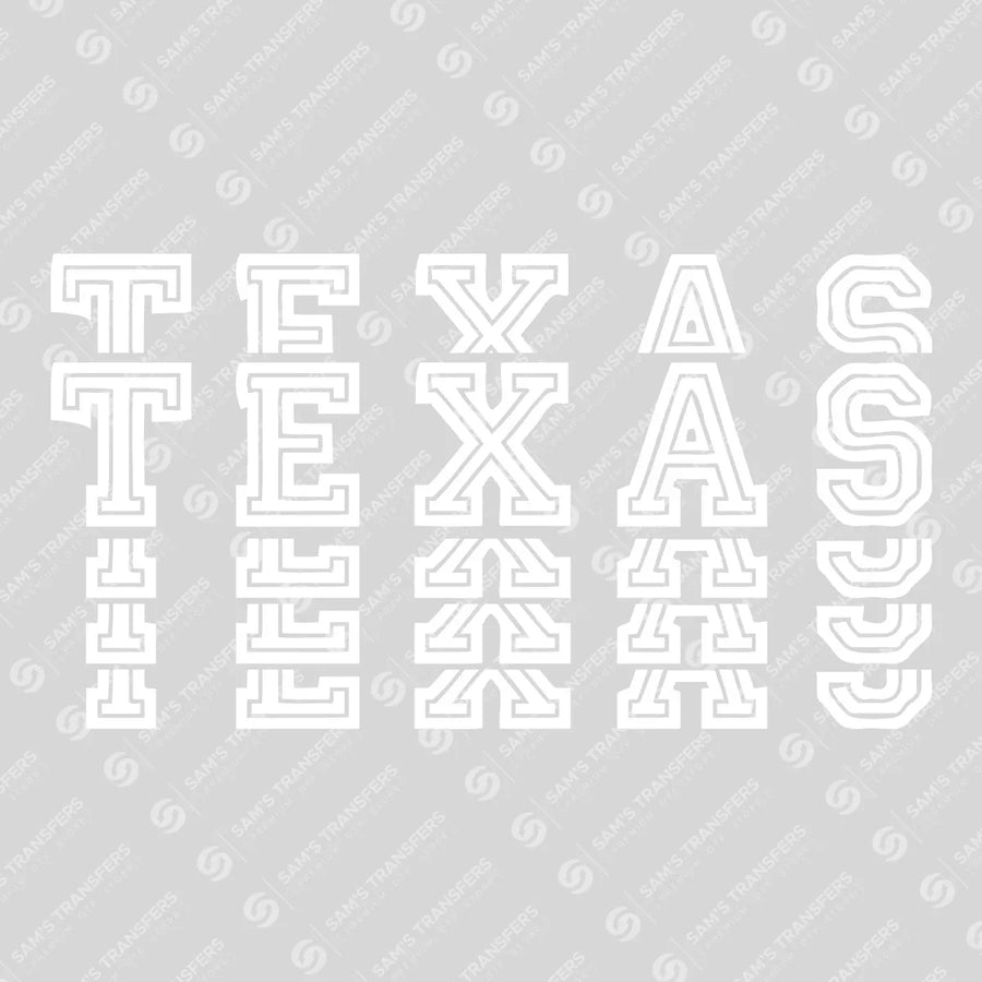 Texas Ready-to-Press DTF Transfer | SAT08842