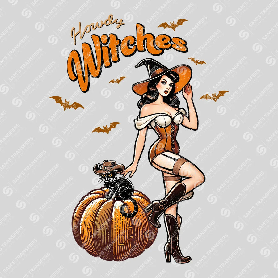 Howdy Witches Ready-to-Press DTF Transfer | SAT08930