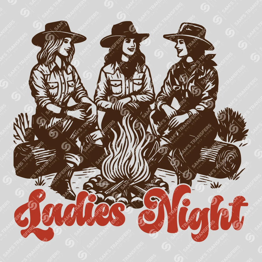 Ladies Night Ready-to-Press DTF Transfer | SAT08934