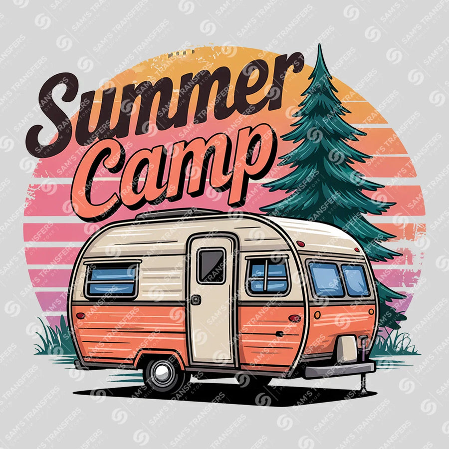 Summer Camp Ready-to-Press DTF Transfer | SAT09163