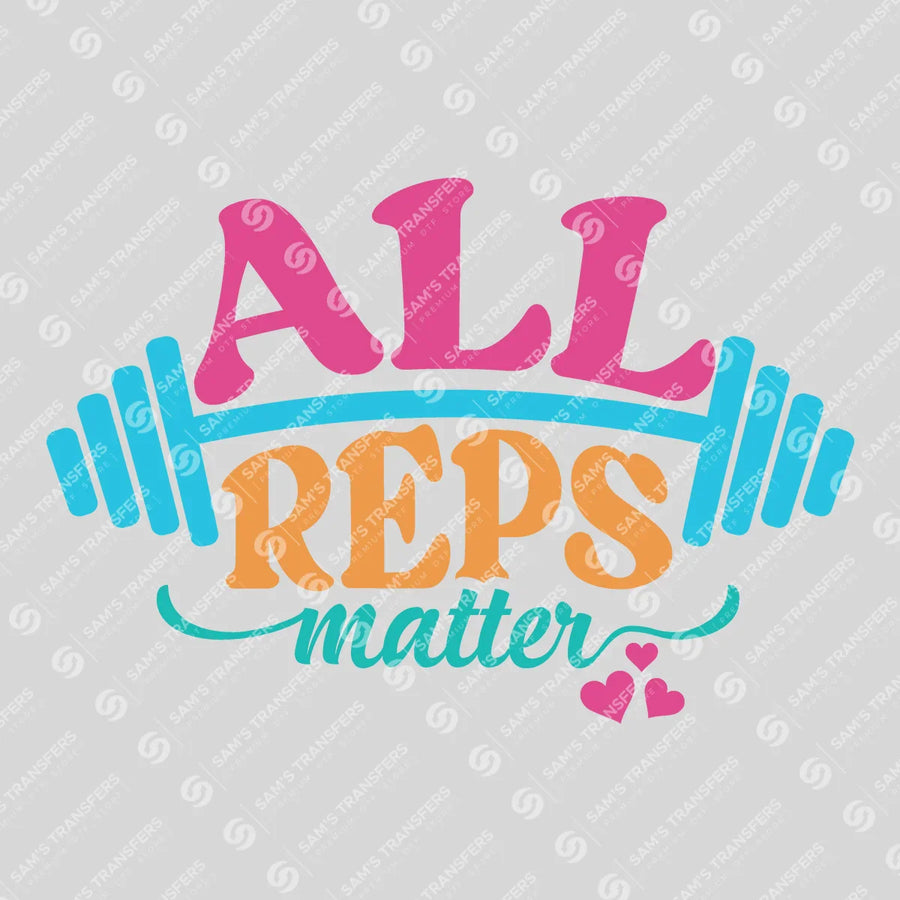 All Reps Matter Ready-to-Press DTF Transfer | SAT09540