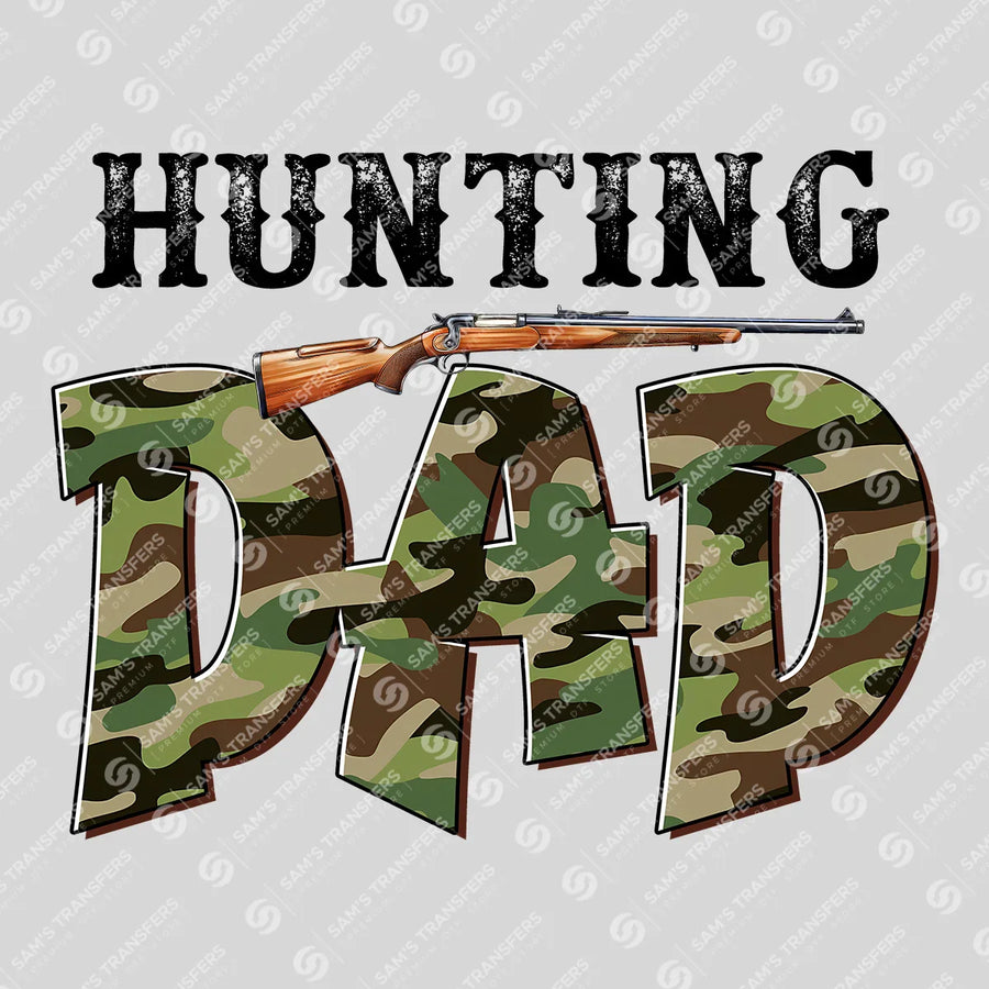Hunting Dad Ready-to-Press DTF Transfer | SAT09774