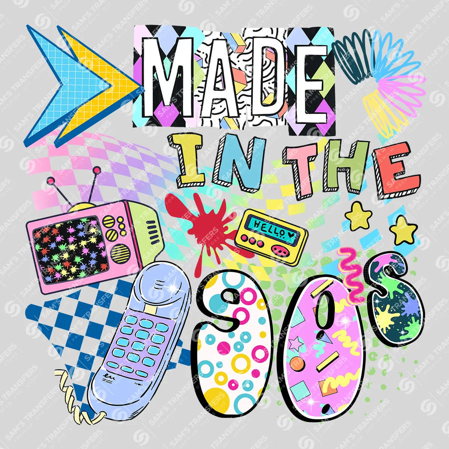Made In The 90s Ready-to-Press DTF Transfer | SAT09995