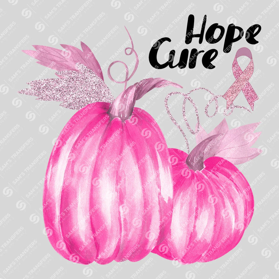 Hope Cure Pumpkins Ready-to-Press DTF Transfer | SAT10407