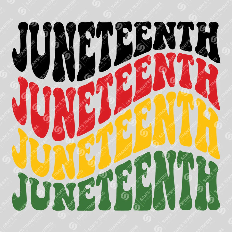 Juneteenth Retro Ready-to-Press DTF Transfer | SAT10753