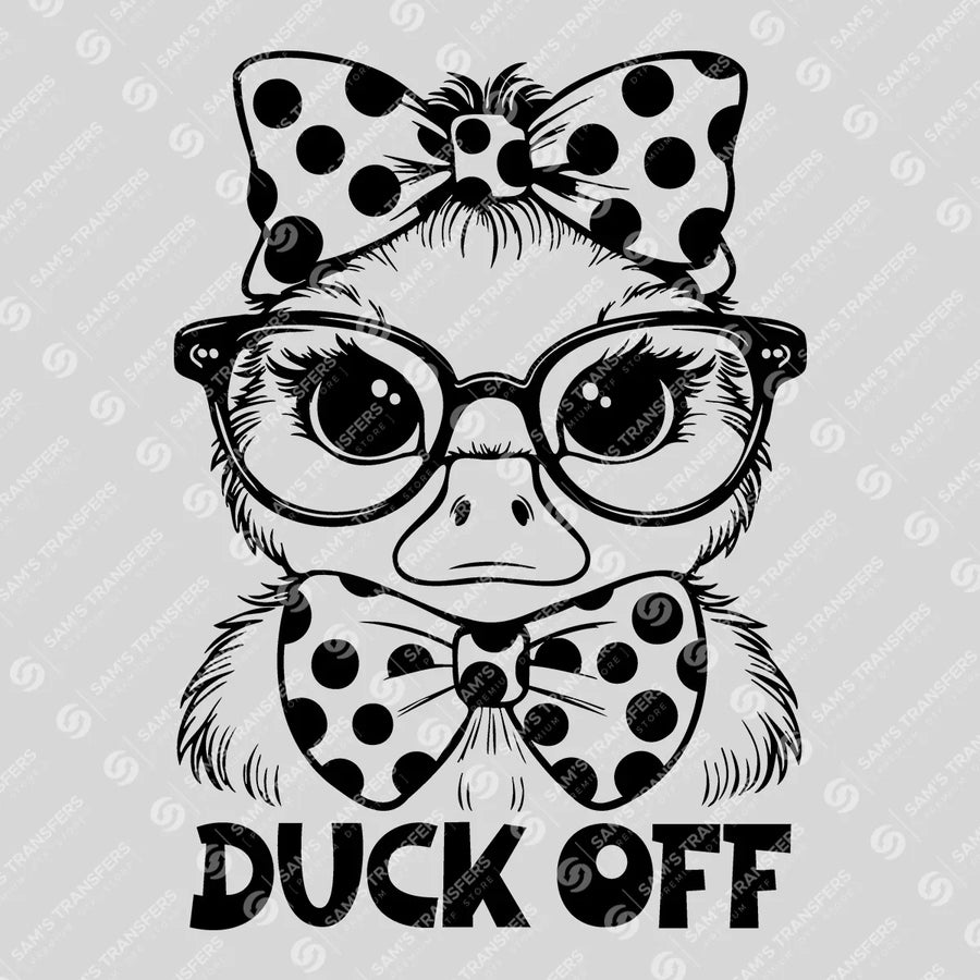 Duck Off Ready-to-Press DTF Transfer | SAT11147