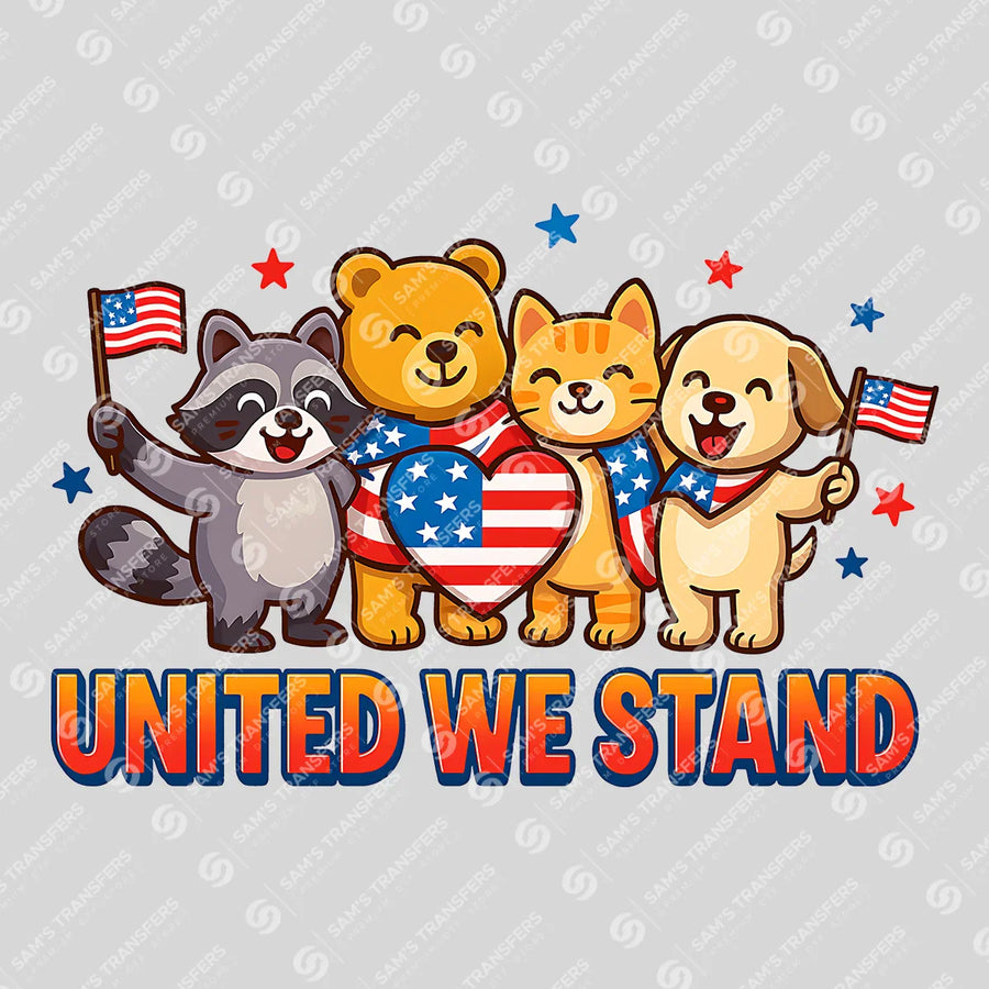 United We Stand Ready-to-Press DTF Transfer | SAT11164
