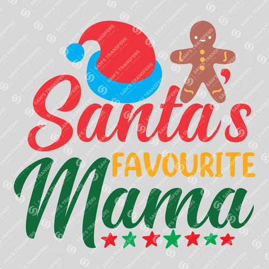 Santa’s Favourite Mama – Christmas Sweatshirt