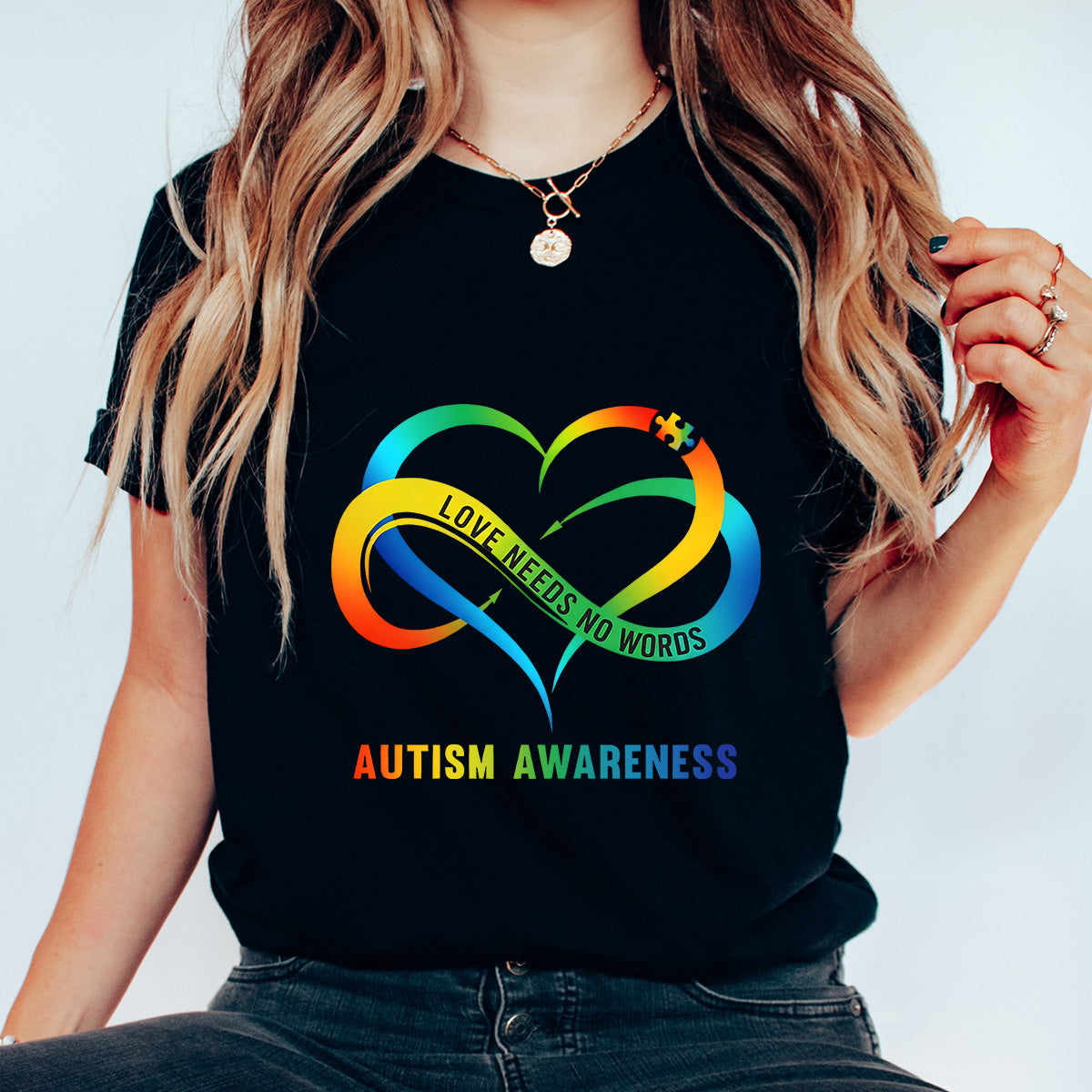 Tshirt featuring a Random-themed DTF transfer.