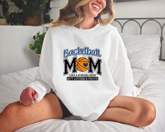 Basketball Mom Loud & Proud Ready-to-Press DTF Transfer - Sam's DTF Transfers