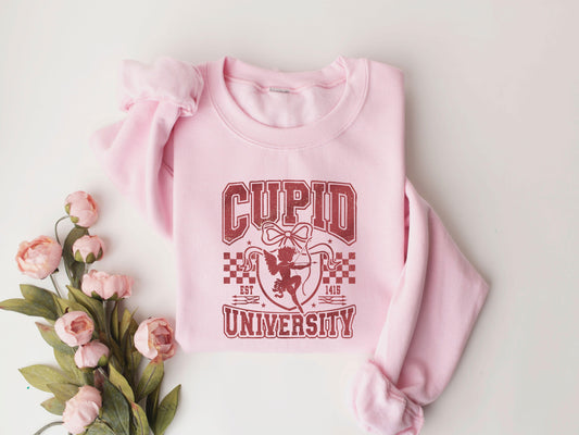 Cupid University Valentine's Day DTF Transfer - Sam's DTF Transfers
