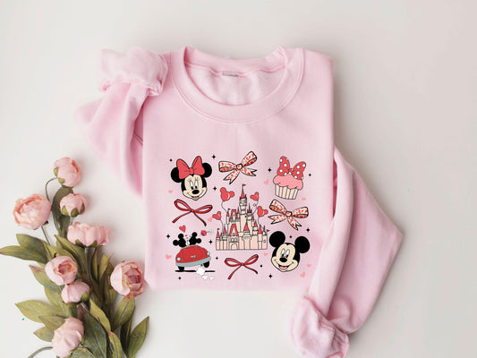 Castle and Characters Valentine's Day DTF Transfer - Sam's DTF Transfers