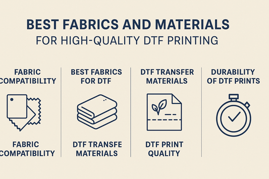 Best Fabrics and Materials for High-Quality DTF Printing