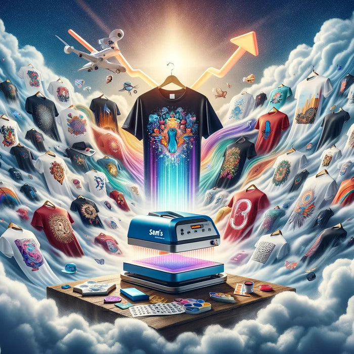 Sell More T-Shirts with Sam's DTF Transfers: POD & Custom Printing Solutions
