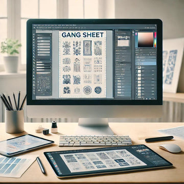 Sam's dTF Transfers in Texas Gang sheet Builder. How to print my gang sheet in Texas, Dallas near to me.