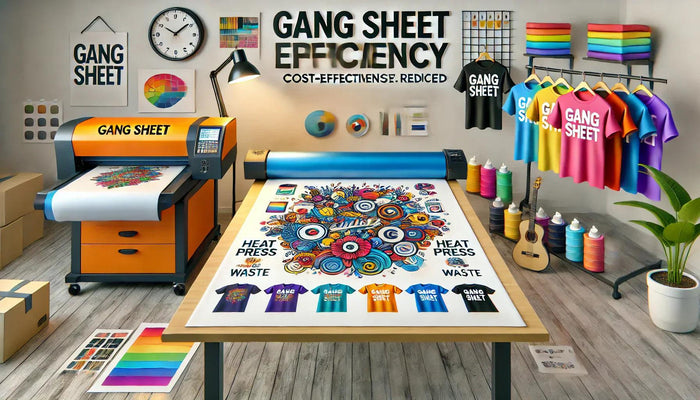 Maximizing Efficiency with Gang Sheet Printing