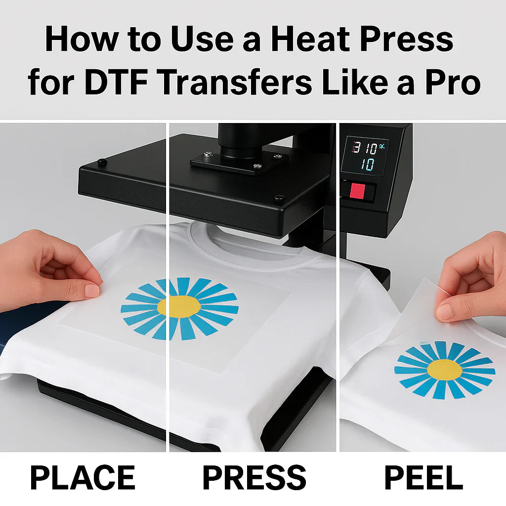 How to Use a Heat Press for DTF Transfers Like a Pro