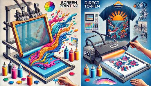 Difference Between Screen Print and DTF Printing – Sam's DTF Transfers
