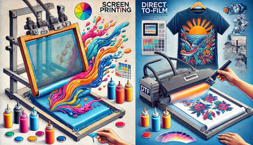 Difference Between Screen Print and DTF Printing