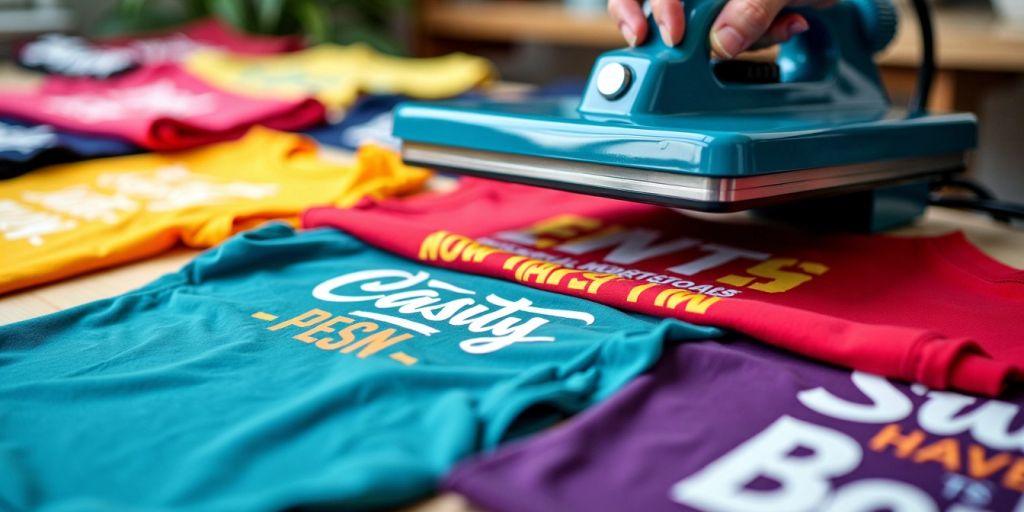 Formas creativas de usar transferencias de hierro personalizadas para camisetas