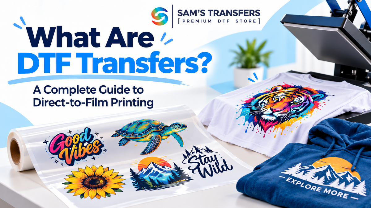 What Are DTF Transfers? A Complete Guide to Direct-to-Film Printing