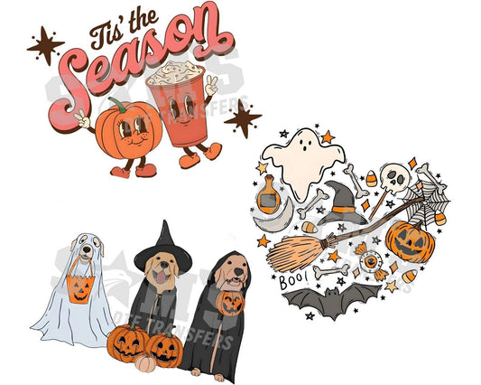 Halloween Ready-to-Press DTF Transfers Collection - Sam's DTF Transfers