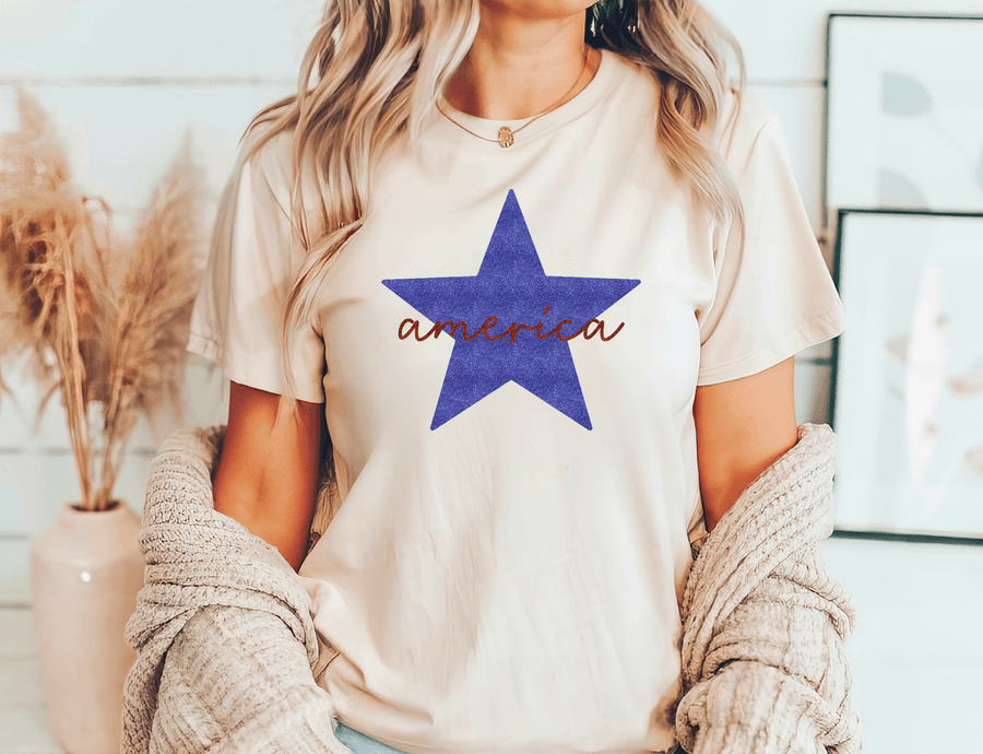 America Star - 4th of July Ready-to-Press DTF Transfer