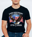 USA 250 Years Anniversary DTF Transfer | 4th of July Design | FR2166