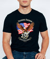 USA 250 Years Anniversary DTF Transfer | 4th of July Design | FR2167