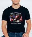 USA 250 Years Anniversary DTF Transfer | 4th of July Design | FR2168