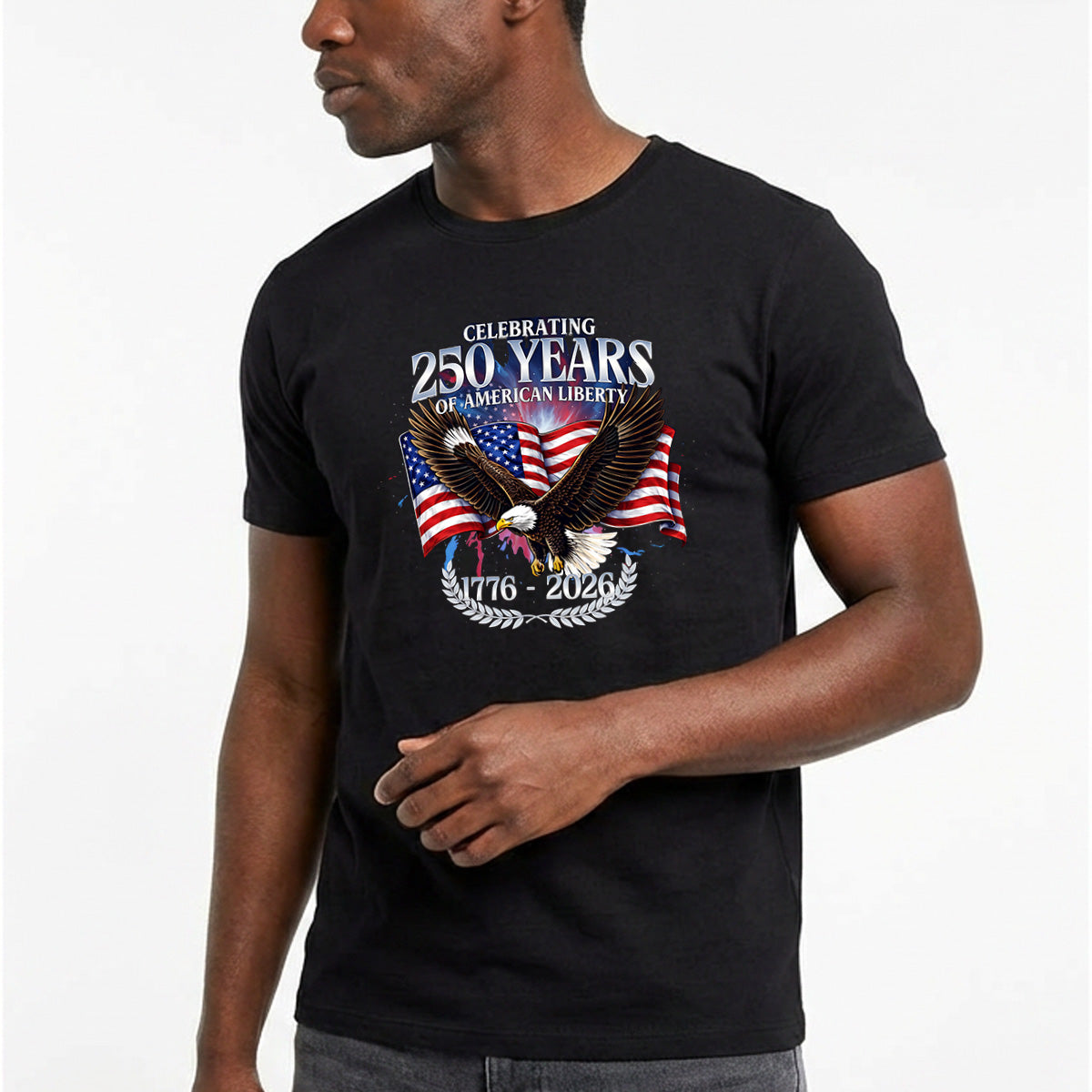 USA 250 Years Anniversary DTF Transfer | 4th of July Design | FR2171