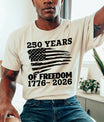 USA 250 Years Anniversary DTF Transfer | 4th of July Design | FR2172