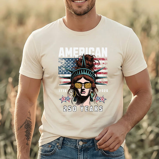 USA 250 Years Anniversary DTF Transfer | 4th of July Design | FR2180