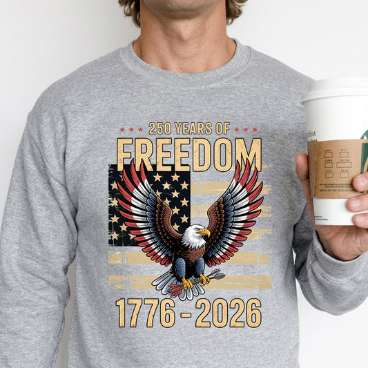 USA 250 Years Anniversary DTF Transfer | 4th of July Design | FR2181