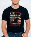 USA 250 Years Anniversary DTF Transfer | 4th of July Design | FR2192